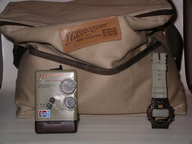 Indiana Jones and the Last Crusade. Promotional gift bag containing